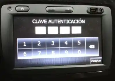 Pezzo di ricambio per auto di seconda mano sistema di navigazione gps per renault captur i (j5_, h5_) 1.3 tce 130 (j5nj, j5ne) riferimenti oem iam 281155777r  281155777r
