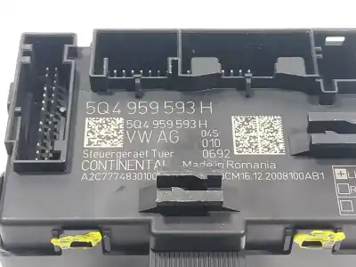 Second-hand car spare part electronic module for cupra formentor (km7) 1.5 tsi oem iam references 5q4959593h  5q4959593h