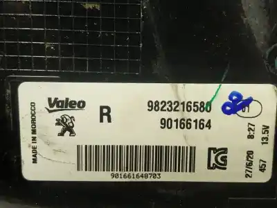 Автозапчастина б/у правий ліхтар для peugeot 208 ii (ub_, up_, uw_, uj_) e-208 посилання на oem iam 9823216580  9823216580