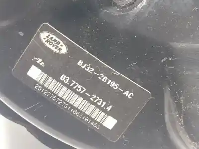Second-hand car spare part brake servo for land rover range rover evoque (l538) 2.2 d 4x4 oem iam references lr024469  bj322b195ac