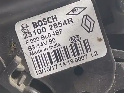 Автозапчастина б/у генератор для renault captur i (j5_, h5_) 0.9 tce 90 посилання на oem iam 231002854r 231002854r 