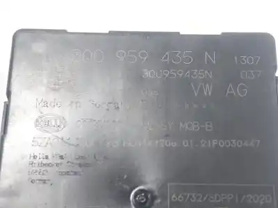 Автозапчастина б/у електронний модуль для skoda karoq (nu7, nd7) 2.0 tdi посилання на oem iam 3q0959435n  3q0959435n