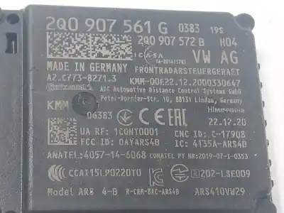 Автозапчастина б/у електронний модуль для skoda karoq (nu7, nd7) 2.0 tdi посилання на oem iam 2q0907561g  2q0907561g