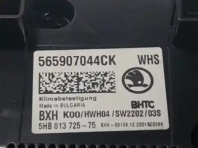 Автозапчасти б/у климат-контроль за skoda karoq (nu7, nd7) 2.0 tdi ссылки oem iam 565907044ckwhs  565907044ck