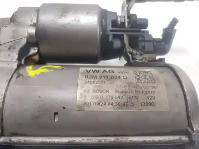 Pezzo di ricambio per auto di seconda mano motorino di avviamento per seat ibiza v (kj1, kjg) 1.0 tsi riferimenti oem iam 02m911024q  02m911024q