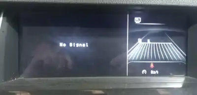 Second-hand car spare part multifunction display for bmw 5 (f10) 520 d oem iam references   