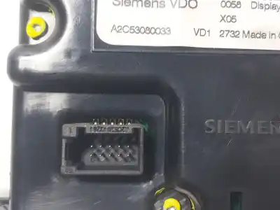 Pezzo di ricambio per auto di seconda mano display multifunzione per audi a6 c6 (4f2) 2.0 tdi riferimenti oem iam 4f0919603  4f0919603
