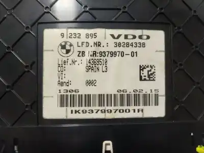 Автозапчастина б/у панель інструментів для bmw 3 (f30, f80) 316 d посилання на oem iam 62105a03a09  9232895