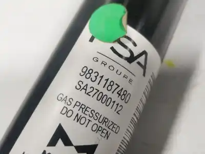 Автозапчасти б/у правый задний амортизатор за peugeot 208 ii (ub_, up_, uw_, uj_) 1.2 puretech 100 ссылки oem iam 9831187480  9831187480