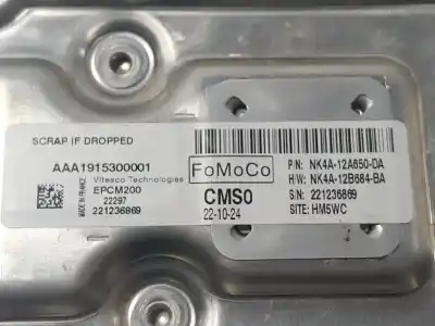 Автозапчастина б/у електронний модуль для ford transit v363 caja/chasis (fed, ffd) e-transit посилання на oem iam 2605501  nk4a12a650da
