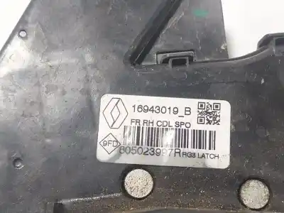 Автозапчастина б/у замок передній праві двері для renault megane iv fastback (b9a/m/n_) 1.8 rs tce 280 (b9m6) посилання на oem iam 805023720r  805023997r