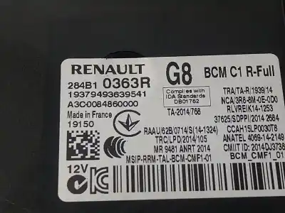 Peça sobressalente para automóvel em segunda mão módulo eletrônico por renault megane iv fastback (b9a/m/n_) 1.8 rs tce 280 (b9m6) referências oem iam 284b10363r  284b10363r