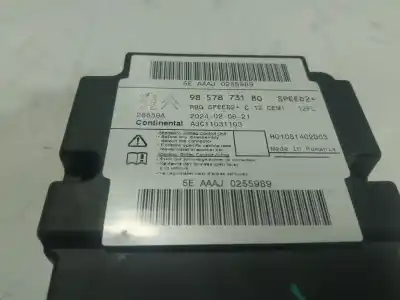 Автозапчасти б/у блок управления подушками безопасности за peugeot 208 ii (ub_, up_, uw_, uj_) 1.2 puretech 100 ссылки oem iam 1694752080  9857873180