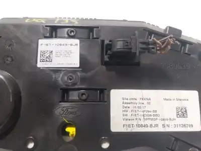 Автозапчастина б/у панель інструментів для ford focus iv (hn) 1.0 ecoboost посилання на oem iam 2303634  f1et10849bjr