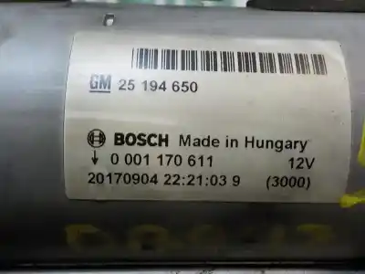 Автозапчасти б/у двигатель запускается за opel mokka x selective start/stop ссылки oem iam 55572440 0001170611 25194650