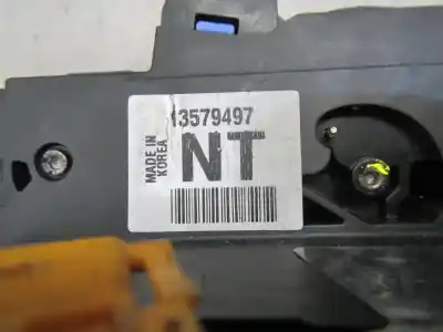 Second-hand car spare part left front door lock for opel mokka x selective start/stop oem iam references 13579497  13579497