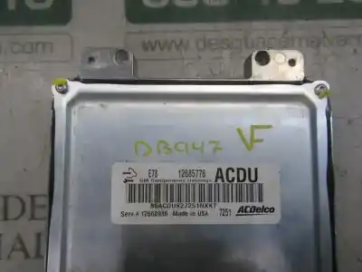 Second-hand car spare part ecu engine control for opel mokka x selective start/stop oem iam references 12668986  12685776