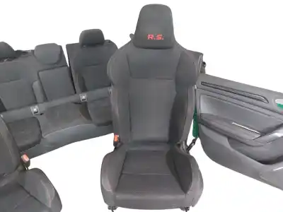 Автозапчасти б/у полный комплект сиденья за renault megane iv fastback (b9a/m/n_) 1.8 rs tce 280 (b9m6) ссылки oem iam 8201652396  8201652396