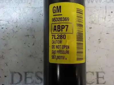 Peça sobressalente para automóvel em segunda mão amortecedor traseiro esquerdo por opel mokka x selective start/stop referências oem iam 95320369  95320369
