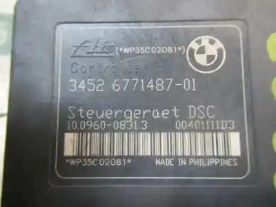 Peça sobressalente para automóvel em segunda mão abs por bmw serie 1 berlina (e81/e87) 120d referências oem iam 34512460450 10020602254 34516771486