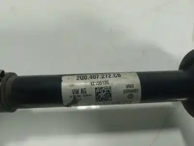 Автозапчастина б/у правий привід для seat ibiza v (kj1, kjg) 1.0 tsi посилання на oem iam 2q0407272cb  2q0407272cb