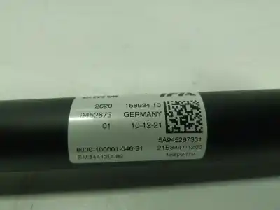 Автозапчасти б/у передняя центральная трансмиссия за bmw 5 (g30, f90) 540 i xdrive ссылки oem iam 26209452673  5a945267301