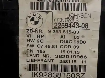 Second-hand car spare part dashboard for bmw x1 (e84) sdrive 18 d oem iam references 62109316127  928381503