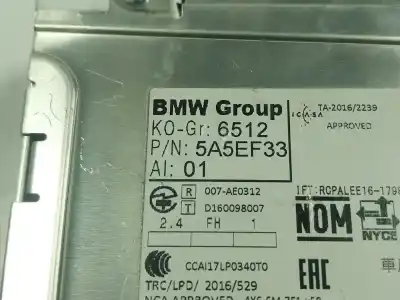 Автозапчастина б/у аудіо система / радіо cd для mini mini countryman (f60) cooper s all4 посилання на oem iam 65125a5ef20  65125a5ef3301