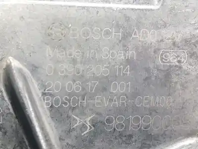 Автозапчастина б/у двигатель заднього склоочисника для opel corsa f 1.2 (68) посилання на oem iam   9819900090