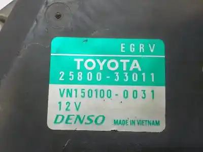 Pezzo di ricambio per auto di seconda mano valvola egr per toyota auris (_e15_) 1.4 d-4d (nde150_) riferimenti oem iam   