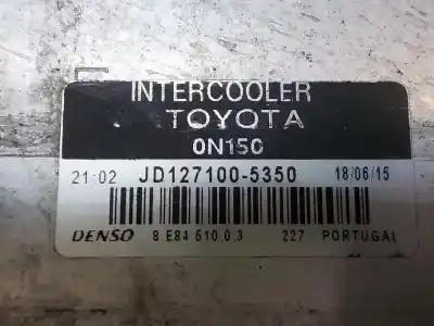 Second-hand car spare part intercooler for toyota auris (_e15_) 1.4 d-4d (nde150_) oem iam references   