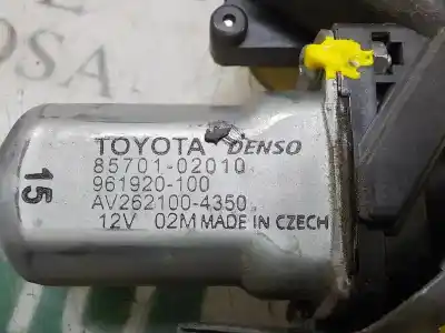 Автозапчасти б/у регулятор стекла переднего правого за toyota auris (_e15_) 1.4 d-4d (nde150_) ссылки oem iam   
