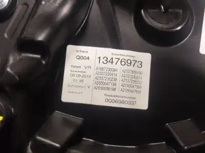 Second-hand car spare part passenger side right window regulator for mercedes-benz glc (x253) 200 eq boost 4-matic (253.981) oem iam references a2537206403  13476973