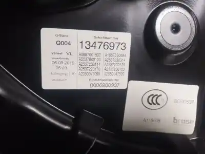 Автозапчасти б/у регулятор стекла переднего левого за mercedes-benz glc (x253) 200 eq boost 4-matic (253.981) ссылки oem iam a2537206303  13476973