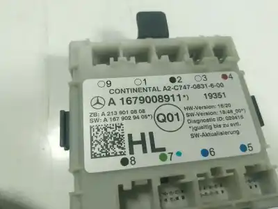 Автозапчасти б/у электронный модуль за mercedes-benz glc (x253) 200 eq boost 4-matic (253.981) ссылки oem iam a1679008911  a1679008911