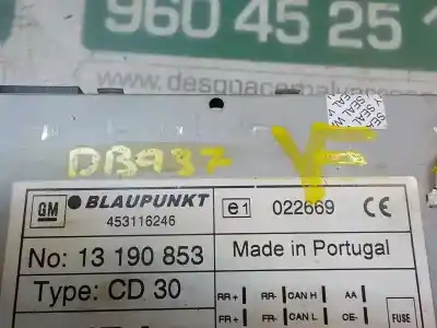 Автозапчасти б/у аудиосистема / радио cd за opel vectra c caravan 1.9 cdti cat (z 19 dtl) ссылки oem iam   