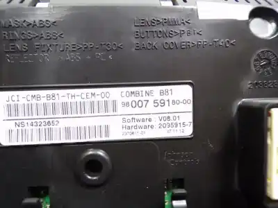 Second-hand car spare part dashboard for citroen ds5 2.0 hdi fap cat (rh02 / dw10cted4) oem iam references 9674576880  9800759180