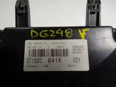 Автозапчастина б/у панель інструментів для skoda superb ii (3t4) 2.0 tdi 16v посилання на oem iam 3t1920841kkd0 a2c53425933 3t1920841k