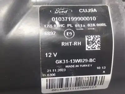 Pezzo di ricambio per auto di seconda mano faro anteriore destro per ford transit v363 caja/chasis (fed, ffd) 2.0 ecoblue riferimenti oem iam 2639602  gk3113w029bc
