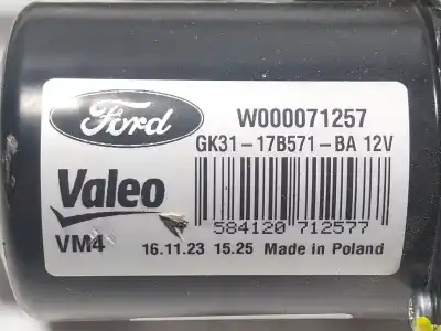 Автозапчасти б/у мотор переднего стеклоочистителя за ford transit v363 caja/chasis (fed, ffd) 2.0 ecoblue ссылки oem iam 2682132 gk3117b571ba 