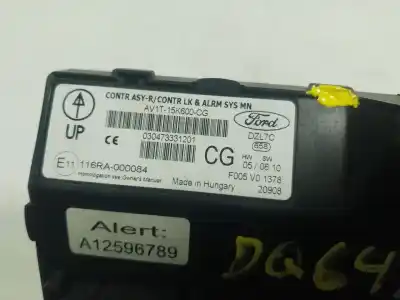 Second-hand car spare part electronic module for ford b-max (jk) 1.0 ecoboost oem iam references 2107388  av1t15k600cg