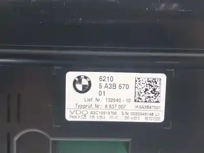 Second-hand car spare part dashboard for bmw x2 (f39) xdrive 20 i oem iam references 62105a3b670  62105a3b67001