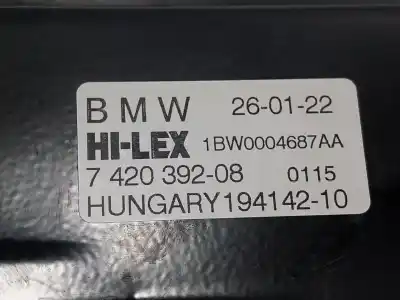 Автозапчастина б/у регулятор переднього правого скла для bmw x2 (f39) xdrive 20 i посилання на oem iam 51337462604  742039208