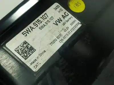 Pezzo di ricambio per auto di seconda mano batteria per seat leon sportstourer (kl8) 1.5 16v tsi act riferimenti oem iam 5wa915107  5wa915107