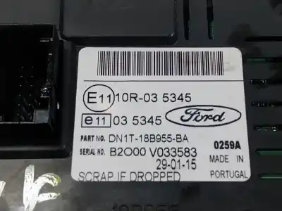 Автозапчастина б/у багатофункційний дисплей для ford ecosport 1.5 tdci посилання на oem iam 2017880  dn1t18b955ba