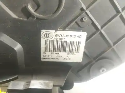 Автозапчастина б/у замок передній праві двері для land rover range rover evoque (l538) 2.2 d 4x4 посилання на oem iam lr011275  6w8a21812ad