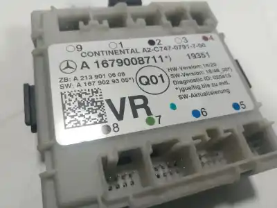 Автозапчастина б/у електронний модуль для mercedes-benz glc (x253) 200 eq boost 4-matic (253.981) посилання на oem iam a1679008711  a1679008711