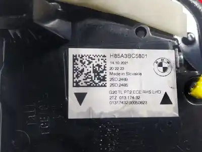 Автозапчасти б/у внутренний правый задний фонарь за bmw 3 (g20, g80, g28) 330 i ссылки oem iam 63215a3bc62  h85a3bo5801