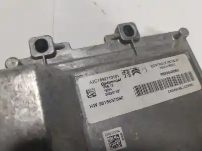 Автозапчасти б/у блок управления двигателем за citroen c3 iii (sx) 1.2 vti 82 ссылки oem iam 1636261580  9829598880