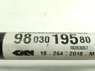 Автозапчастина б/у передня ліва трансмісія для citroen c3 iii (sx) 1.2 vti 82 посилання на oem iam 9803019580  9803019580